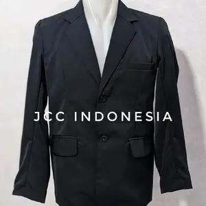 Ready Stok Jas Hitam Polos Berkualitas | Jahitan Rapi & Nyaman Dipakai untuk Nikah & Wisuda Jas Keren Jas Formal Jas Keren Jas Korea