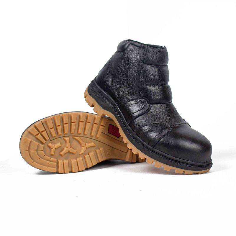 Sepatu Boot Safety Kulit Asli Pria Bikers Tiktok Shop STG-SFT Boots Karet 3
