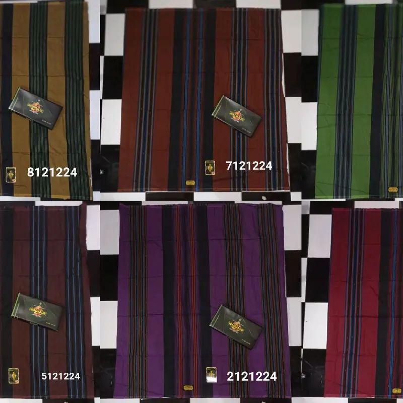 wadimor sarung  Dewasa berkualitas cocok untuk Pria Muslim Santri  Lebaran Remaja Motif Hitam murah obral 4