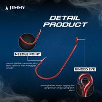 Gambar JEMMY Kail Pancing Limerick Hook Ringed High Carbon Steel Super Tajam Anti Karat Isi 10 Pcs KUP024 - 1/0# dari JEMMY Indonesia Kota Administrasi Jakarta Barat 4 Tokopedia
