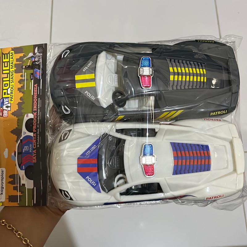 Mainan Anak Mobil Polisi 2 Pcs - Mainan Anak-anak Berkualitas - Toy 2