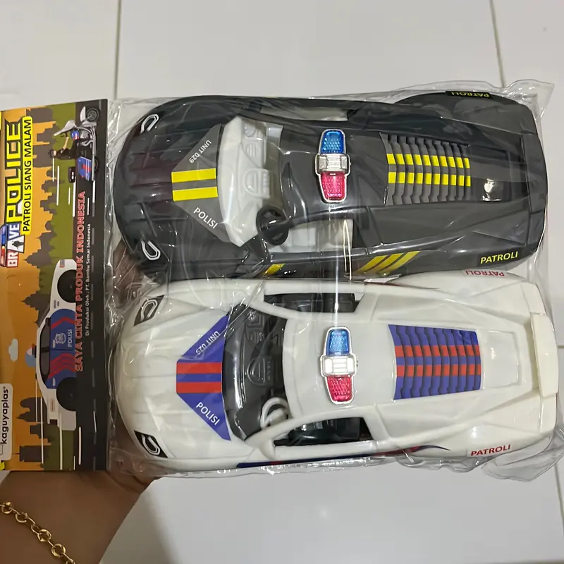 Mainan Anak Mobil Polisi 2 Pcs - Mainan Anak-anak Berkualitas - Toy 2