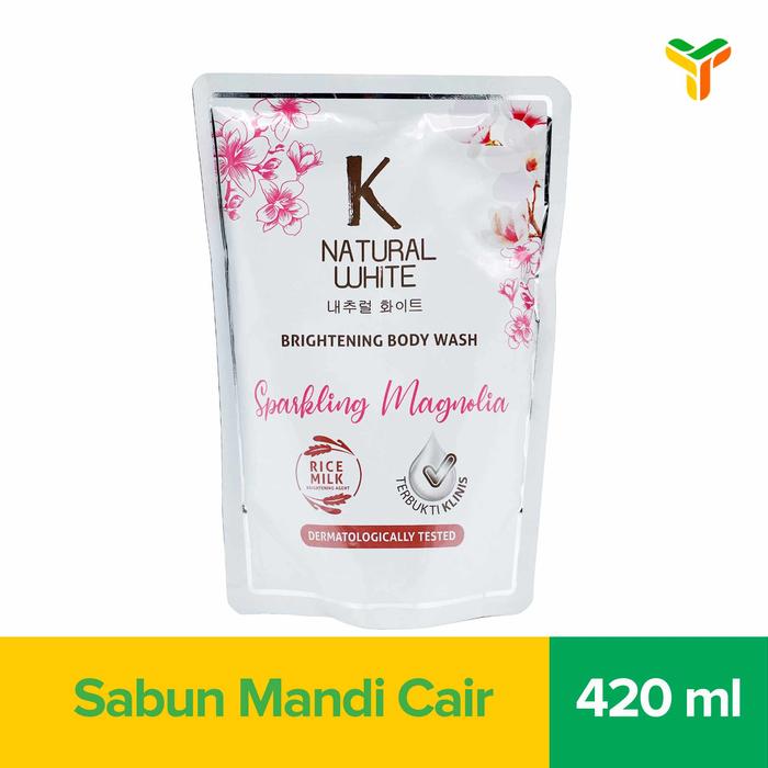 Gambar K Natural White Sabun Mandi Cair Magnolia Pouch 420ml dari Yogya Online Kota Bandung Tokopedia