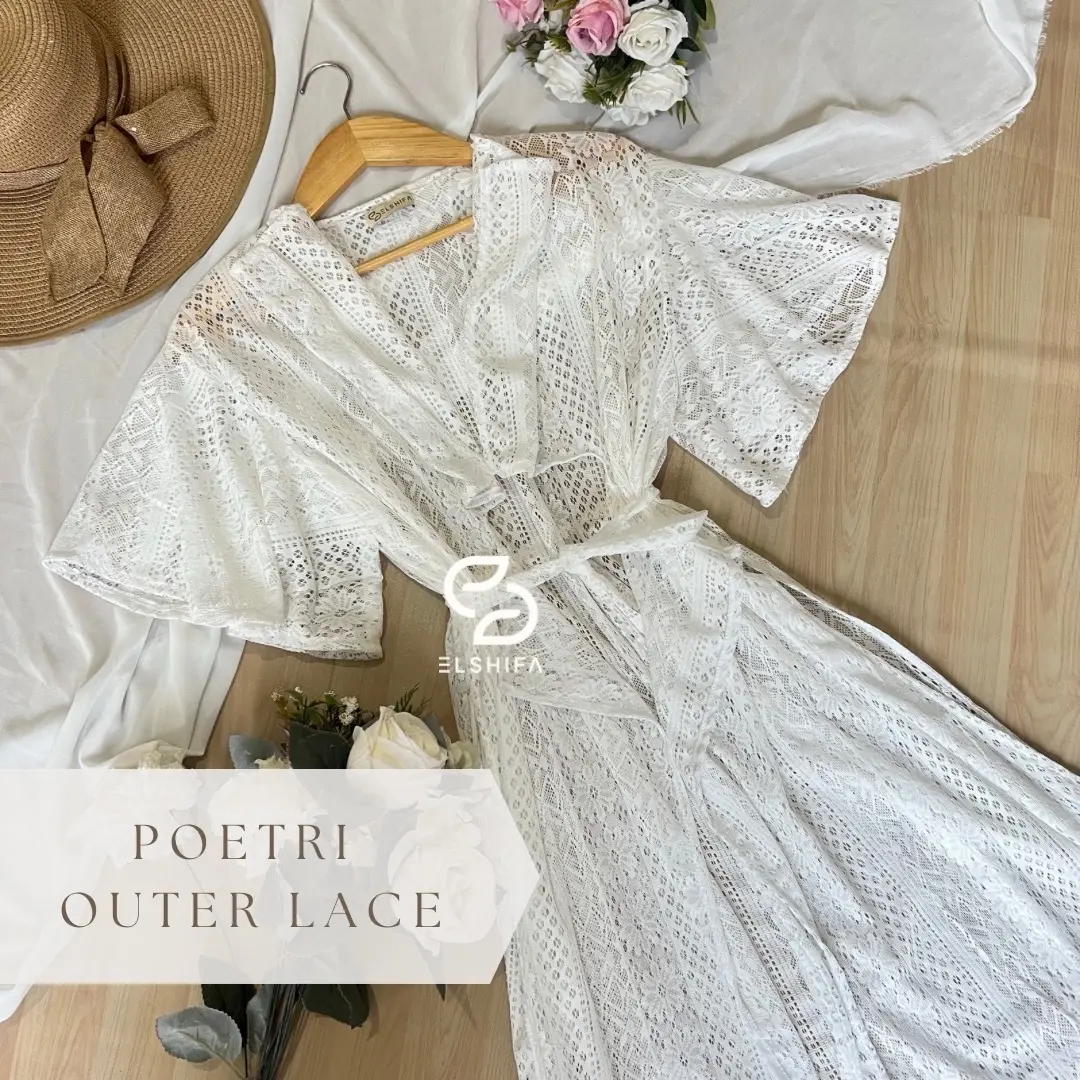 POETRI OUTER LACE BY ELSHIFA (NEW ARRIVAL)