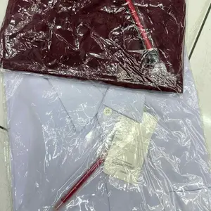 Kemeja SD Putih APRIL MOP Lengan Pendek Seragam Sekolah Anak Premium Adem Nyaman
