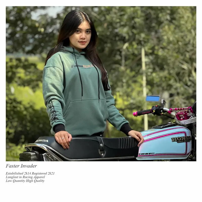 Jaket faster invader sage green FJ 159 1