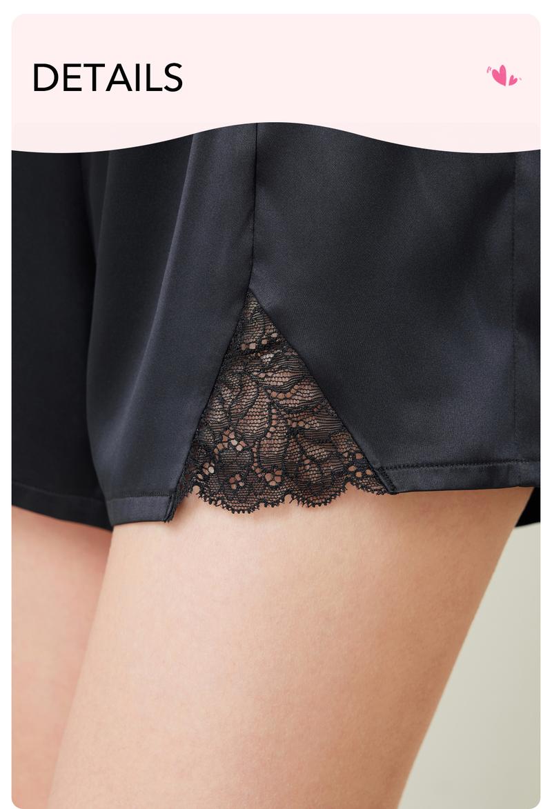 Product Introduction of 6IXTY8IGHT ESME SATIN SLEEP SHORTS FOR WOMAN GIRL HW09575 2