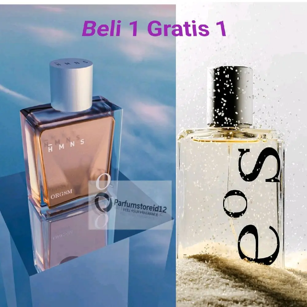 Parfum HMNS ORGSM+EOS Eau De Perfume 30 ML Parfume Pria Wanita Wangi Tahan Lama