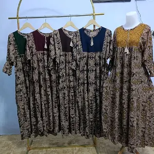 DASTER BONANG LAURA TASSEL | DASTER PRINTING | DASTER RUMAHAN | DASTER BUSUI | KATUN RAYON