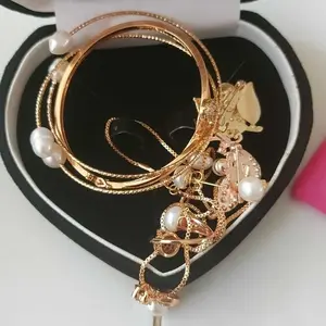 Gratis Gelang - Set Model Bola Mutiara Asli Bersertifikat