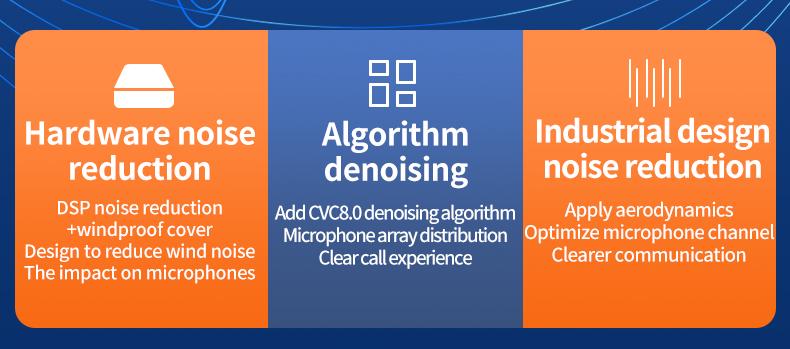 Headset Telinga Tunggal dengan Mikrofon Bluetooth 6.0 Earphone Peredam Kebisingan Speaker Mini Tahan Air Tampilan LED Bebas Genggam Waktu Siaga Panjang