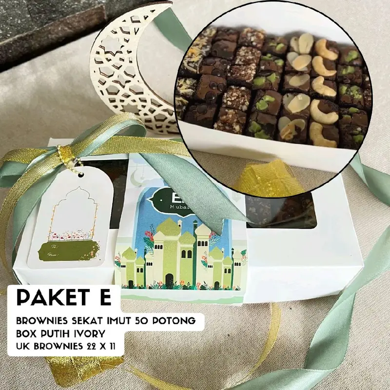 Brownies Panggang Hampers Idul Fitri Food Makanan - Fresh Produksi Baru - Cemilan 4