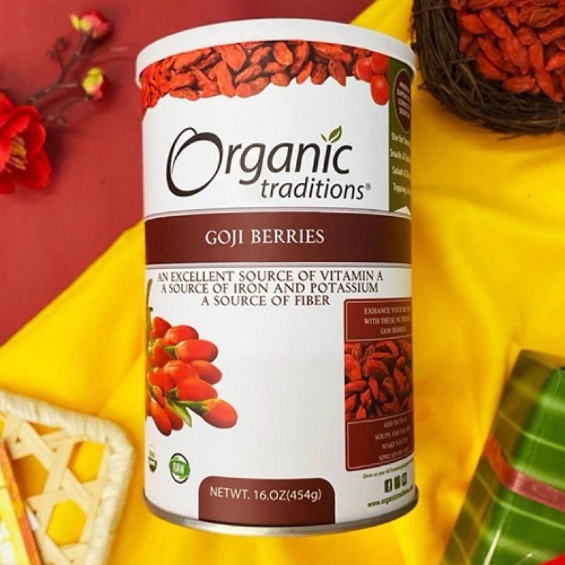  Kỷ Tử Organic Hàng Mỹ 454g Food Thức Ăn Chè 