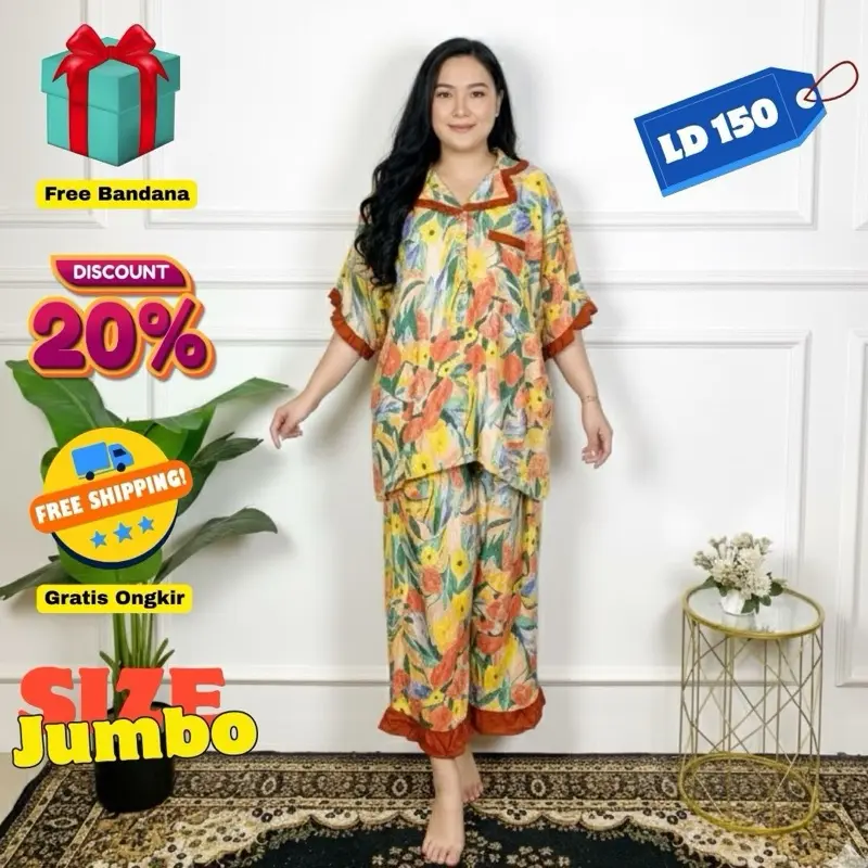 PIYAMA JENNIE LD 150 CM BUSUI BUMIL FRIENDLY