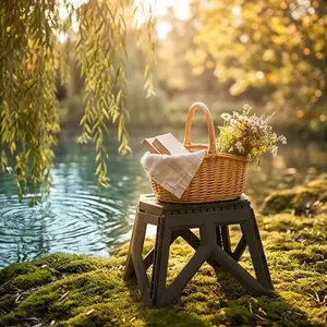 Kursi Lipat Tebal & Kuat – Tahan Beban, Mudah Dilipat, Cocok untuk Camping