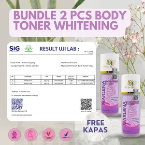 PAKET 2 TONER BADAN MARLENA DNA SALMON BODY TONER MARLENA BPOM