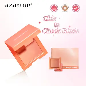 [EXP 08/2026] Azarine Chic to Cheek Blush Powder Blush On 02. Mango Tango [5.2 gr]