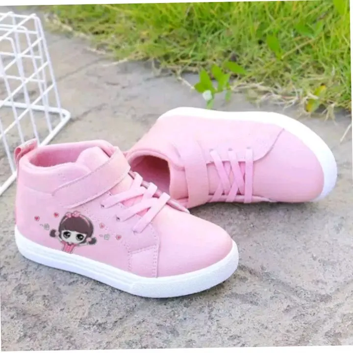 Sepatu Boot Anak Perempuan Motif Kartun LOL Fashion Lucu - Model Terbaru, Tersedia dalam 4 Warna 1
