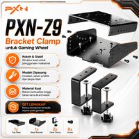 Gambar PXN Z9 Adjustable Clamp Desk Bracket untuk PXN Logitech TM Simagic MOZA roda dengan dukungan maksimal 7cm dan posisi lubang multi untuk transfer stand dari PXN Indonesia Kota Administrasi Jakarta Barat 4 Tokopedia