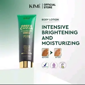 VIRAL! Kimé Green Caviar Body Lotion: Intensive Brightening and Moisturizing