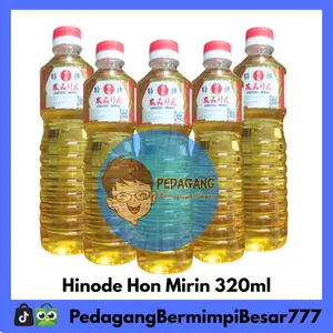 [PBB] Hinode Hon Mirin 320ml | Mirin Jepang Asli | Bumbu Masak Jepang | Saus Masakan Jepang | Cooking Mirin Sweet Rice Wine | Bumbu Sushi Teriyaki Sukiyaki | Marinade Jepang | Saus Masak Premium | Mirin Jepang | Bahan Masakan