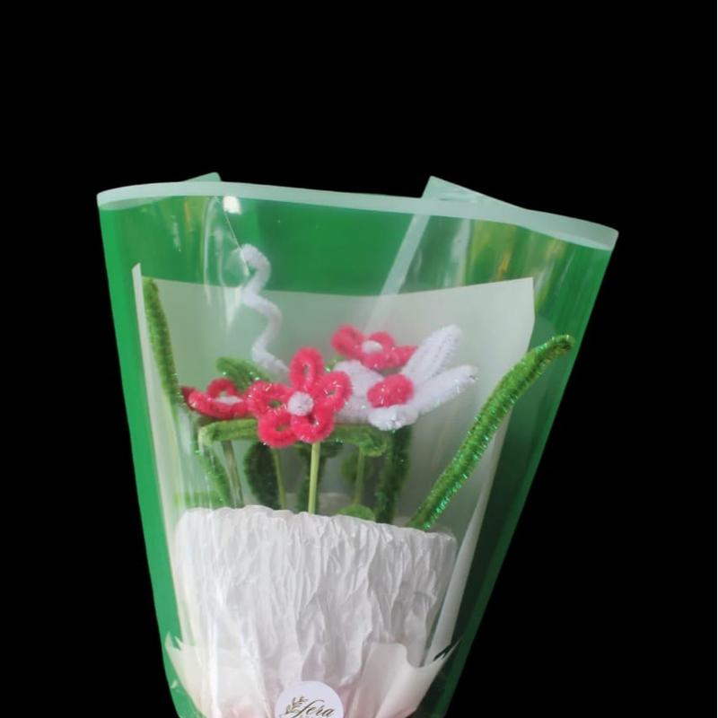 Buket Bunga Kawat Bulu Bunga Terbaru 4