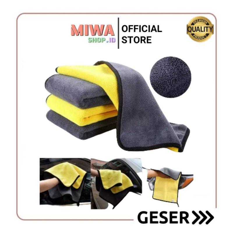 Miwa - Kain Lap Microfiber Premium Original Ukuran 30X30 Tebal
