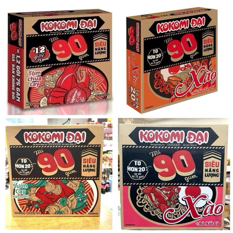  MÌ TÔM KOKOMI Đại 90 THÙNG 30 GÓI   Nhiều Vị   