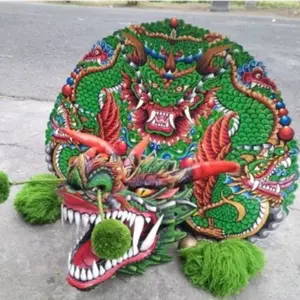 PROMO  BARONGAN |Barongan Versi Devil Kayu Bonus Kemul Panjang Mahkota Tinggal Pakai Ukuran Anak