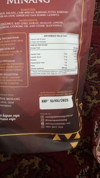 Product Review of Santapan Minang Paket Salero Dua Rendang Daging Sapi from S**h n**i 1