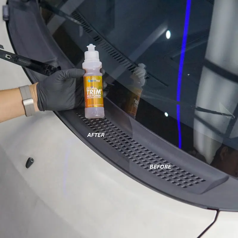 NATURAL TRIM RESTORER N3OVOLUTION - nanoTECH PROTECTION - RESTORASI BODY PLASTIK KASAR - BACK TO BLACK PERMANENT - PENGHITAM BODY PLASTIK KASAR MOTOR MOBIL - PENGHITAM DASHBOARD - TRIM COATING NANO CERAMIC Car Paint 8