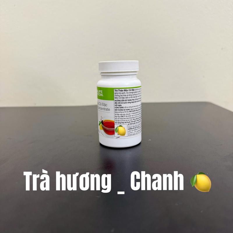 Trà thảo mộc cô đặc buổi sáng với hương vị thơm ngon