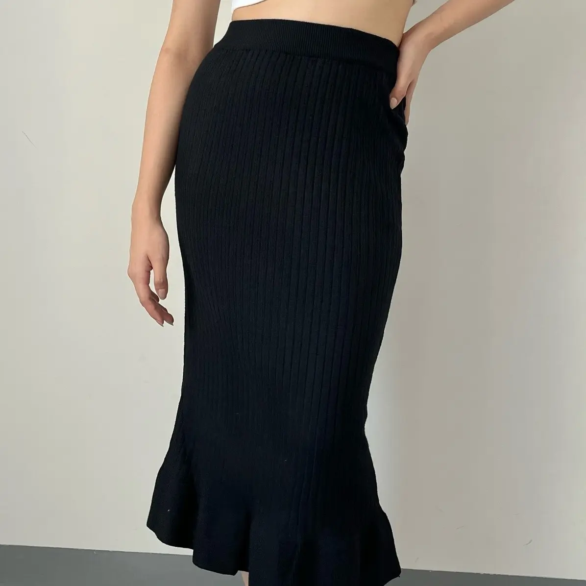 Lorenza maxi bodycon skirt