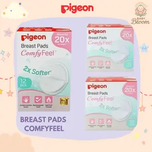 Pigeon Breast Pads ComfyFeel Penyerap ASI Lembut, Anti Bocor, Ultra Soft, Tipis Dengan Aloe Vera