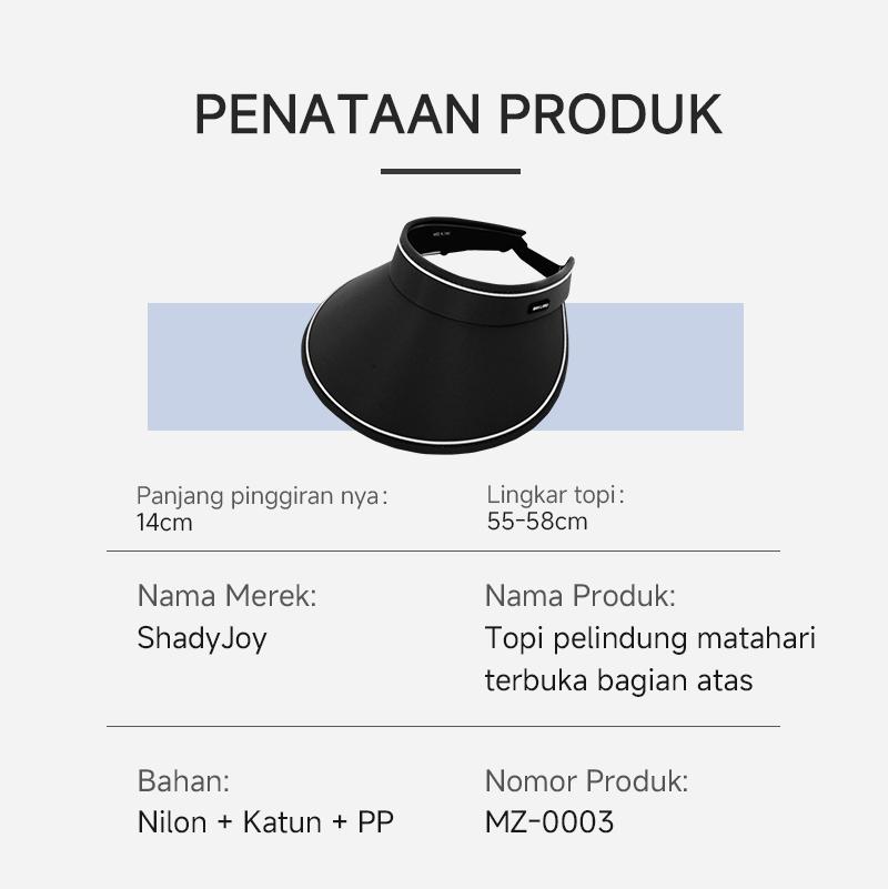 ShadyJoy Topi Tepi Besar UPF50+ Topi Pantai Penutup Pipi Olahraga Tanpa Mahkota Udara Ringan Nyaman untuk Wanita Pria Outdoor topi olahraga wanita berhijab ShadyJoy Topi Tepi Besar UPF50+ Topi Pantai Penutup Pipi Olahraga Tanpa Mahkota Udara Ringan Nyaman untuk Wanita Pria Outdoor topi olahraga wanita berhijab