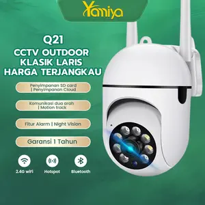 Yamiya Outdoor CCTV Pelacakan Manusia HD Penglihatan Malam Nirkabel Kamera Tahan air Tahan hujan Tahan Angin Ponsel Monitor