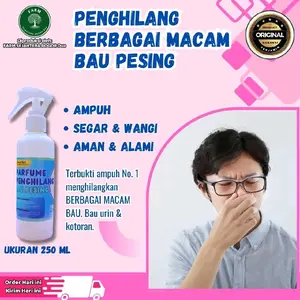 PARFUM/ CAIRAN PENGHILANG BAU PESING, KOTORAN. UKURAN 250ML