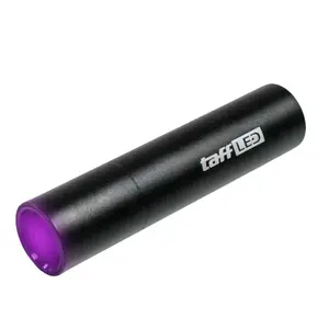 TaffLED Senter UV Mini S11-Z Deteksi Kotoran Hewan Peliharaan & Jamur 365nm Baterai Rechargeable Aluminium Tahan Air dengan Lampu Indikator
