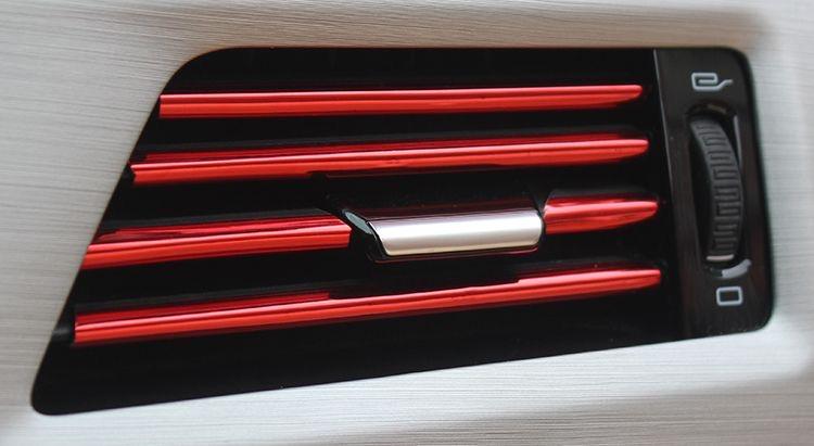 Product Introduction of 10Pcs 20cm Car Air Conditioner Outlet Decorative U Shape Moulding Trim Strips Car Accessories 18