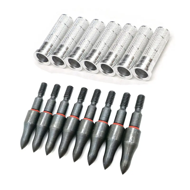 12pcs 100Grain  Broad Arrow head  Screw Insert Arrow Point