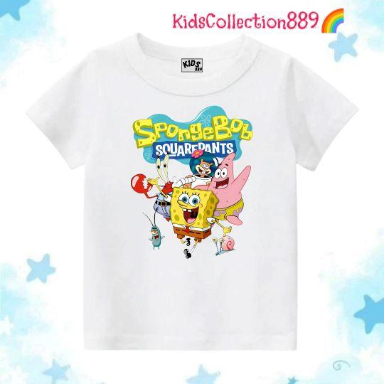 Product Introduction of Kidscollection889 || T-shirt || Baju Kaos anak cewek cowok gambar Spongebob -02 9