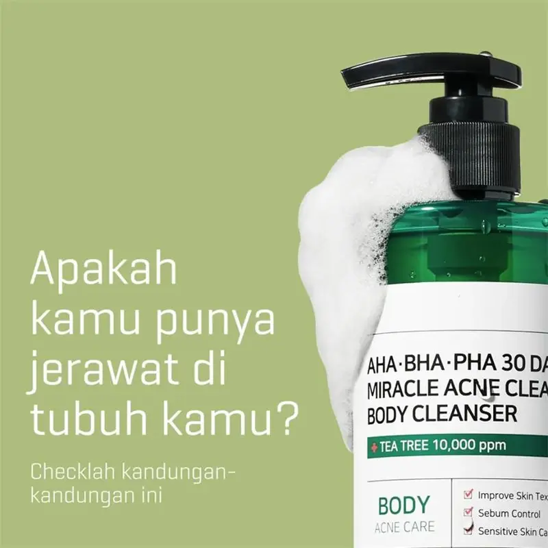 SOME BY MI Aha Bha Pha 30 Days Miracle Acne Clear Body Cleanser 400g Body Cleansing Body Wash(400g) 3