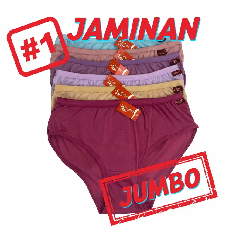 CELANA DALAM WANITA MIRIP/LAKUNI PROMO! TERMURAH DI TIKTOK! HARGA PROMO MURAH BERKUALITAS! Katun Nyaman Pendek Dewasa Lembut Lingerie knicker cewek Waist Remaja Boxer Hitam Korset High 0