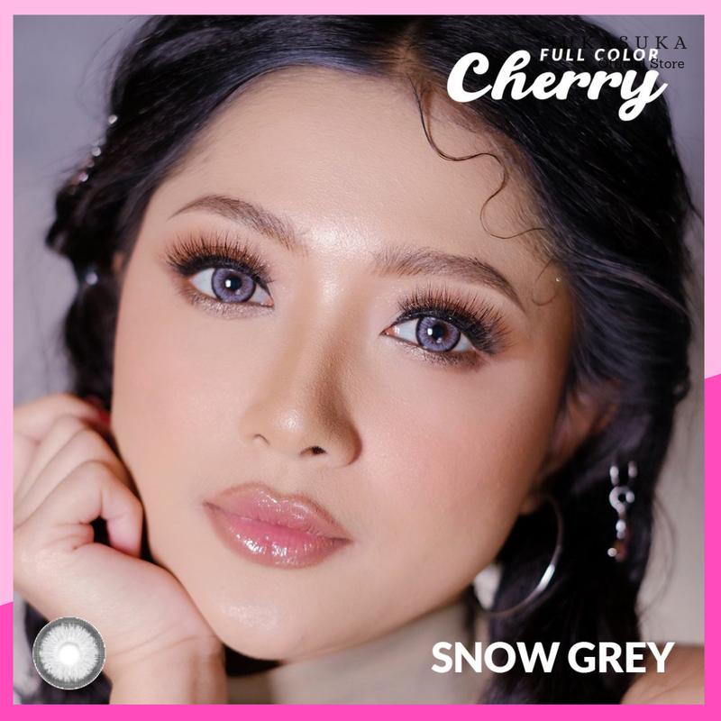 SOFTLENS CHERRY by LIVING COLOR NORMAL & MINUS 0
