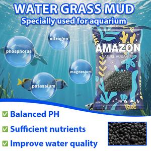 Aquarium special water grass soil 0.5kg-9kg shrimp fish plant active matrix decoration fish tank bottom soil No need to wash