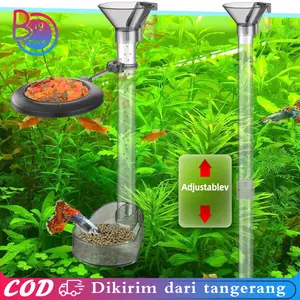 4pcs Tempat Makan Ikan Akrilik /Wadah Makan Ikan /Wadah Pakan Ikan Untuk Udang Dan Ikan