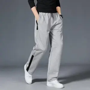 Celana Training Pria Panjang Gym Running Jogging Yoga Bahan Elastis dan Tebal Sport Olahraga Jogger Abu Pants Wanita