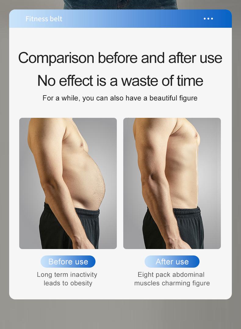 Product Introduction of Lazy Slimming Belly Tool for  Thin and Skinny Belly Equipment, Abdominal Muscle Patch, Waist Belt Training, Fitness Equipment 8