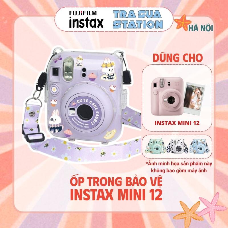 Case Ốp Nhựa Trong bảo vệ máy chụp ảnh lấy liền Instax Mini 12 Mini 11 - chống trầy chống va đập