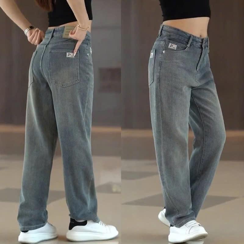 Quần Jean Xương Cá Nam/Nữ Ống Đứng Trẻ Trung Năng Động Hot 2024 - Jean683